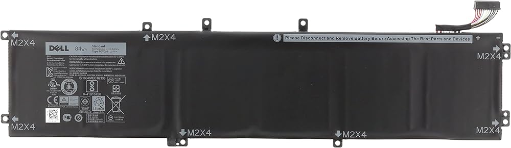 Dell T453X Original 84Wh 7600mAh 6 Cell Battery