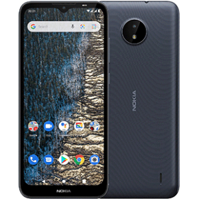 Nokia C20 Android Smartphone with 4G, Dual SIM, 2GB RAM, 32GB ROM, 6.5Inch HD display, front and rear 5MP cameras – both with LED flash, long lasting 3000 mAh battery