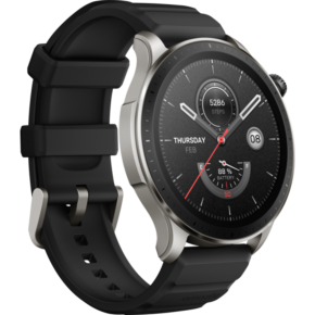 Amazfit GTR 4 Smart Watch for Men Android iPhone, Dual-Band GPS, Alexa Built-in, Bluetooth Calls