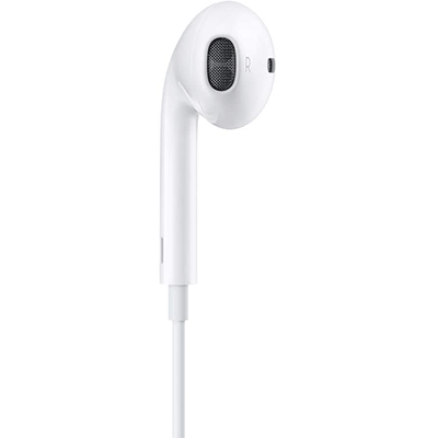 Apple EarPods with Lightning Connector Headphones, White (MMTN2AM/A)
