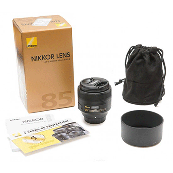 Nikon AF S NIKKOR 85mm f/1.8G Fixed Lens with Auto Focus for Nikon DSLR Cameras