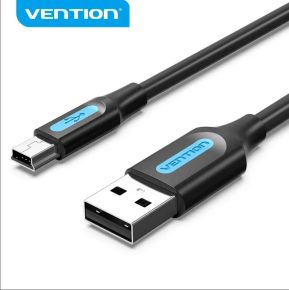 Vention USB 3.0 A Male to B Male Cable 1.5M Black PVC Type