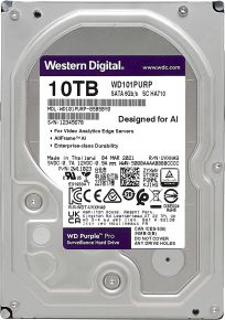 WD Purple Pro Surveillance Hard Drive – 10TB, 256 MB, 7200 rpm – WD101PURP