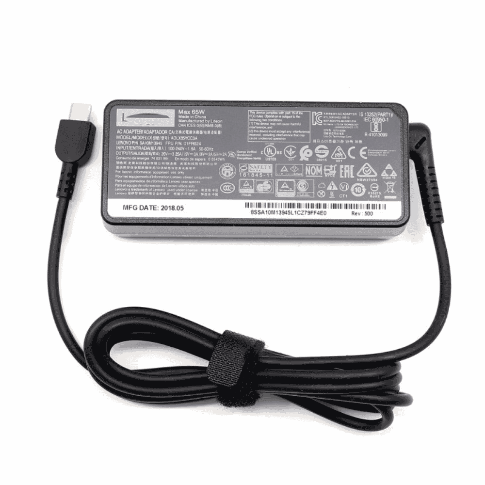 Charger for Lenovo IdeaPad Slim 7 14ITL05 65W 20V 3.25A